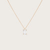 Solitaire necklace